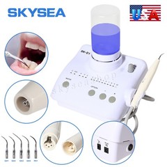 SK-D1 Dental Ultrasonic Piezo Scaler Unit w/2*Bottles 5*Tips For DTE SATELEC UPS