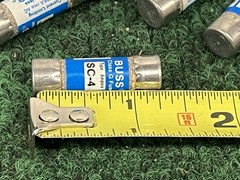 12 Pieces of Bussmann SC-4 General Purpose Buss Class G Fuses New and Tested