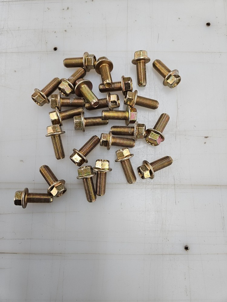 (25) pcs)Hex Bolts m10x1.25×25 Grade 10.9 (New) 1423-151