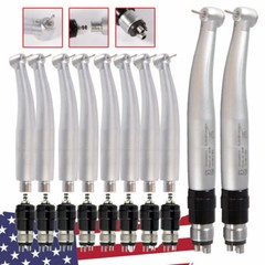 10x Yabang Dental High Speed Handpiece and 4 Holes Quick Coupler 360°