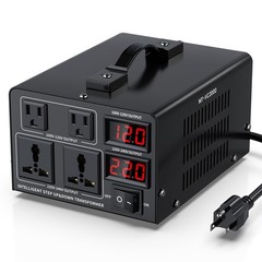 Jlouneo 2000W Voltage Converter Transformer110V To 220V Or 220V To 110V Step