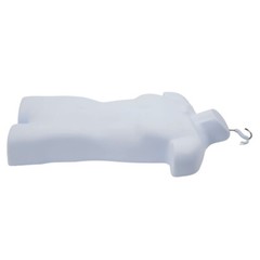 Clothing Display Torso Form Fits S – L Hanging Male Mannequin White Hollow Back