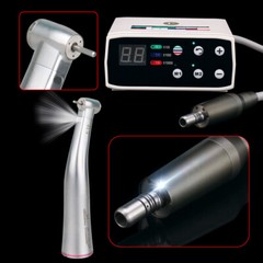 NSK NL400 Type Dental Electric Motor + 1:5 Handpiece Fiber Optic Contra Angle