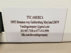 Dollar bill change machine TVC 1 Year Warranty $1 $5 $10 $20 bills