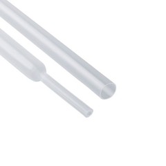 40 ft Dual Wall Adhesive Lined Φ1/4″ 6.4mm 3:1 Ratio Heat Shrink Tubing Clear US