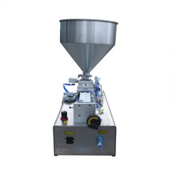100-1000ml Paste Liquid Piston Filler Heating Filling Machine Single Nozzle 110V