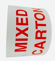 3X5, MIXED CARTON, 500 labels per roll, 1-12 Rolls