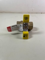 ProLine 1″ Brass Ball Valve 600PSI Full Port T Handle Valve 107-825TNL (8 Pack)