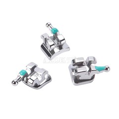 Dental Orthodontic MIM Monoblock Bracket Mini MBT/Roth 0.022/018 with 3-4-5 HooK