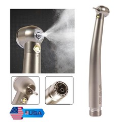 Pieza de mano LED turbina alta velocidad fibra óptica dental estilo NSK 2 Holes