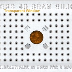 40Gram Silica Gel Canister Reusable Indicating Desiccant Dehumidifier 5 Pack