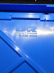 (QTY 2) Greenmade 30-in. x 20-in. Blue Snap Lock LID For 27 Gallon Storage Box