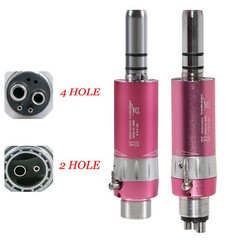 Dental Low Slow Speed Air Motor Handpiece E-Type 2 holes /4 holes Pink