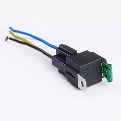 6 Pack 12V DC 30 Amp 4-Pin Automotive Relay Harness Set Switch Fuse US