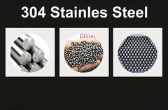 304 Stainless Steel Ball Dia 1mm-125mm High Precision Bearing Balls Smooth Ball