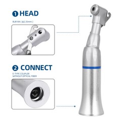 1 Set Estilo Dental 4 Agujero Alta y Baja Velocidad /Kit de Pieza de Mano de