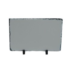 15pcs 7.87″ x 11.8″ Sublimation Photo Slate Rock Plaque Blanks w/ Display Holder