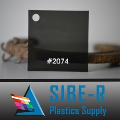 ACRYLIC GREY TINTED “SMOKED” PLEXIGLASS PLASTIC SHEET 1/4″ 23.7/8″ X 47.7/8″ ^