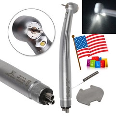 Yabangbang Dental LED E-generator Fiber High Speed Handpiece Turbine 4/2Hole