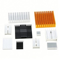 Aluminium Heatsink Radiator CPU Heat Sink Cooling Block Various Sizes Available