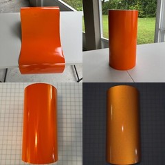 Orange Reflective Tape Type 1 Flexible Engineer Grade Nikkalite ELG Conformable