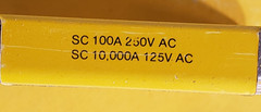 LOT OF 3 100 COUNT BOXS OF BUSS FUSE AGA 1- 1/2 (300 FUSES TOTALS).