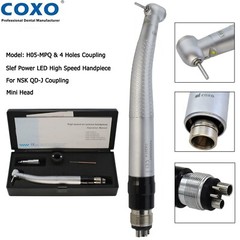 Dental Mini Small Head High Speed Handpiece LED Self Power Air Turbine NSK QD-J