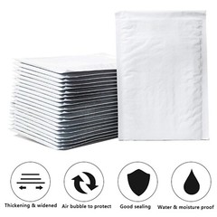 50/100/200/500 Poly Bubble Mailers Padded Envelope Shipping Bags Seal Any Size