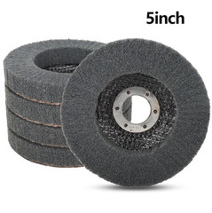 1pc Nylon Fiber Flap Polishing Wheel 4/4.5/5in 800 Grit Angle Grinder Disc – NEW