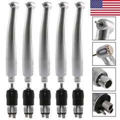 1-10*Dental High Speed Handpiece Standard Head / 4 Hole Coupler Fit NSK YBNK4 st