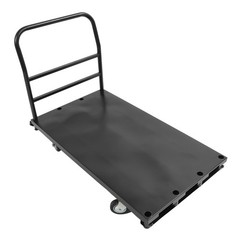 2200 lb 2- in-1 Drywall Sheet Cart, Lumber Platform Truck Dolly Cart W/4 Casters