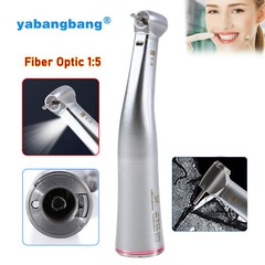 Dental 1:5 LED Fiber Optic Contra Angle Handpiece Fit NSK Ti-MAX X95L
