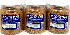 KIMBO Brand Pork Fu Cooked Dried Pork Product 18 oz ( Pack of 3 )~ Made In USA