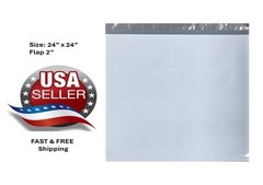 24″x24″ Poly mailers, shipping envelopes, mailing bags Extra strong 2.5Mil