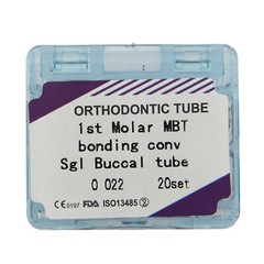 Tubo bucales de ortodoncia Dental Buccal Tube Convertible 1st Molar MBT Roth 022