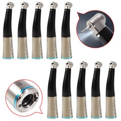 1-10* Dental 1:1 LED Fiber Optic Contra Angle Handpiece fit E-Type Motor