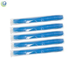 100 PCS DENTAL DISPOSABLE PLASTIC DAPPEN DISH FOR ACRYLIC PROPHY BLUE