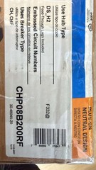 EATON CH 200 Amp 16-Circuit Outdoor Main Breaker Plug-On Neutral Load Center