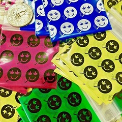 BaggiesSince1987 – 2020 Zip Seal BAGS 50 DESIGN MIX 1000 METALLIC P, 👀Details🔽