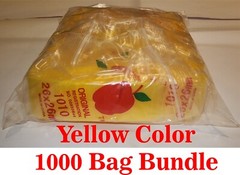Apple Plastic Bags Baggies Jewelry Ziplock Zipper Stamp 2-100-1000 Bags lot