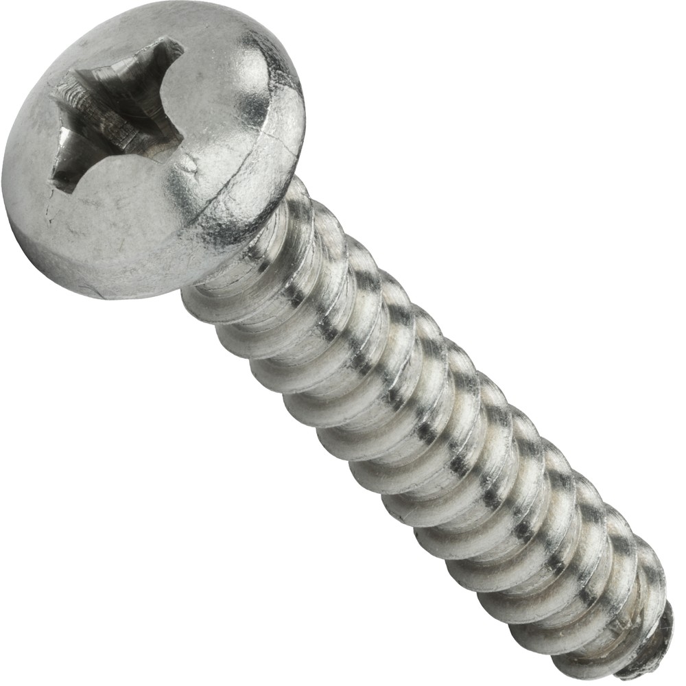 #4 Phillips Pan Head Sheet Metal Screws Self Tapping Stainless Steel All Lengths