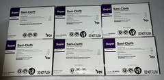 6 BOXS PDI Super Sani-Cloth Large Disinfecting Wipes 5″ x 8″ (H04082) 300 Wipes