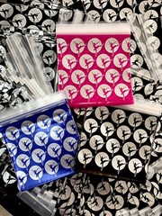 BaggiesSince1987 – 3030 Zip Color Bags 3″ X 3″ 100PCS MIX OR CHOOSE, READ DETAIL
