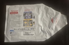 ZOLL CPR Stat-padz® Adult Electrodes with Real CPR Help 8900-0404, EXP 10/2027