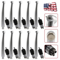 10* NSK Style Dental High Speed Turbine Handpiece W/ Quick Coupler 4 Hole YBNK4