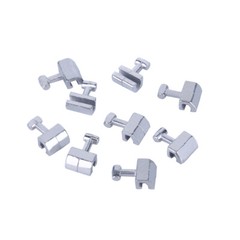 10PCS/Pack AZDENT Dental Orthodontic Short Type Crimpable Hook for Arch Wire