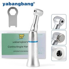 Dental E TYPE push button Contra Angle LOW Handpiece A+ Dentist Brand New PAD