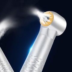 5*Bulb Dental LED E-generator High Speed Handpiece Fiber Optic2/ 4 Hole POPDENT