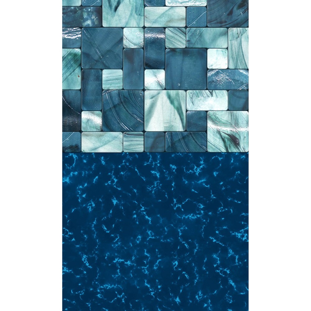 Blue Wave Emerald Coast 8-Ft Round Overlap Pool Liner For Above-Ground Steel