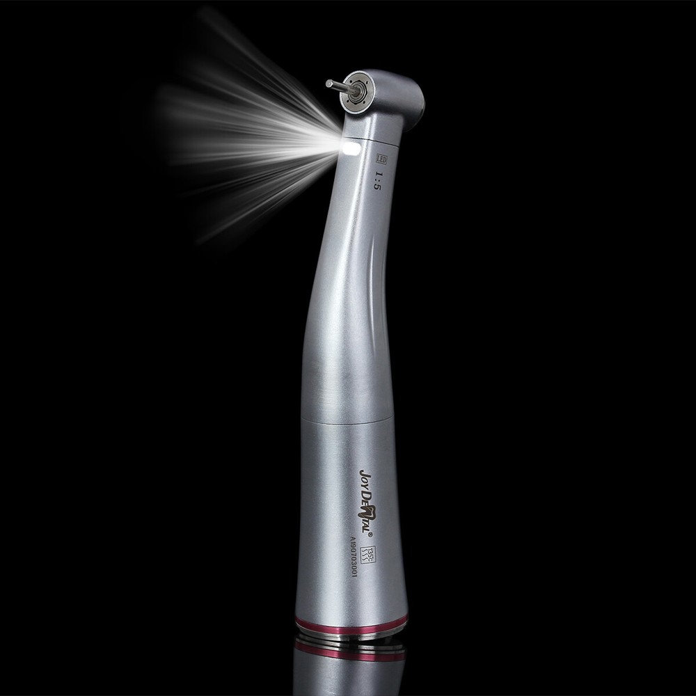 Dental 1:5 Increasing Contra Angle Fiber Optic Handpiece F E-type Electric Motor